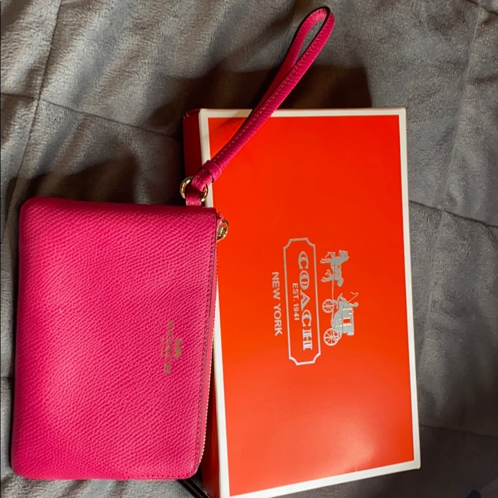 Coach wristlet